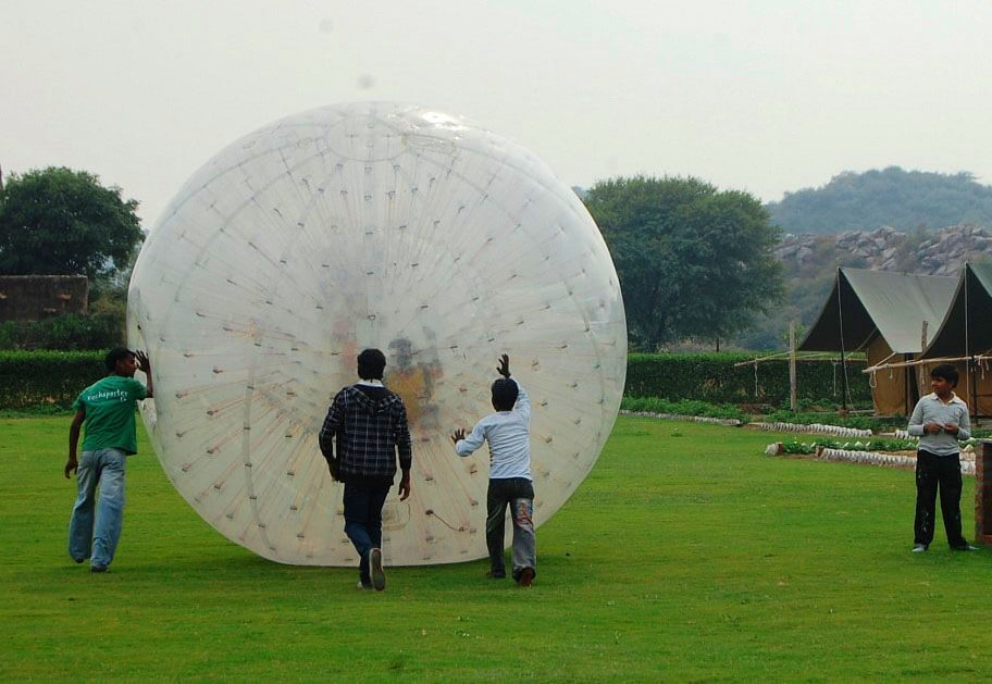 Camp Tikkling camel cart adventure experience